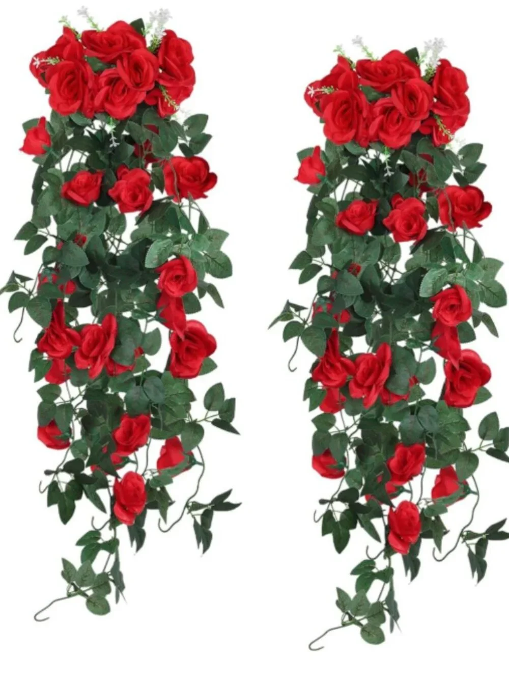 Red Roses Vines - 2pk - Artifical Party Decorations